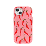 Bubblegum Pink Heatwave iPhone 15 Case