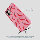 Bubblegum Pink Heatwave iPhone 16 Plus Case