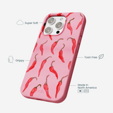 Bubblegum Pink Heatwave iPhone 16 Pro Max Case