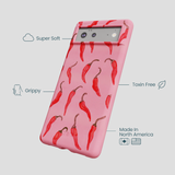 Bubblegum Pink Heatwave Google Pixel 6a Case