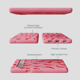 Bubblegum Pink Heatwave Google Pixel 7a Case