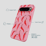 Bubblegum Pink Heatwave Google Pixel 9 Pro XL Case