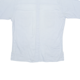 RESISTO FLASH Mens Plain Shirt Blue S