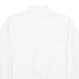 BASIC ELEMENTS Womens Plain Shirt White Long Sleeve L