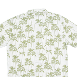 LINDBERGH Mens Hawaiian Shirt White Crazy Pattern L