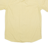 RENATO CAVALLI Mens Shirt Yellow Check S