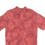 BATIK BAY Mens Hawaiian Shirt Red Floral S