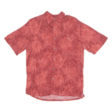 BATIK BAY Mens Hawaiian Shirt Red Floral S