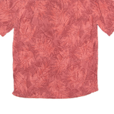 BATIK BAY Mens Hawaiian Shirt Red Floral S