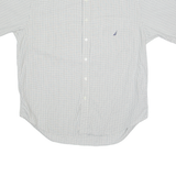 NAUTICA Mens Shirt Grey Check XL