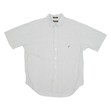 NAUTICA Mens Shirt Grey Check XL