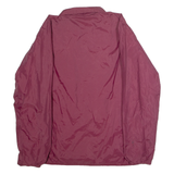 RENNOC USAR 300th Field Hospital Mens Coach Jacket Maroon Nylon 80s USA L