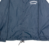 AUBURN SPORTSWEAR 16th Annual National Seniors Championship Las Vegas NV Mens Coach Jacket Blue Nylon 90s USA 2XL