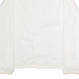 SWINGSTER Ponderosa Homes Of Northern California Mens Coach Jacket White Nylon 90s USA XL