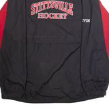 CCM Stittsville Rams Ice Hockey 'Kevin' Mens Windbreaker Jacket Black 90s USA XL