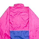 MARATHON SPORTS Womens Shell Jacket Pink 90s Colourblock M