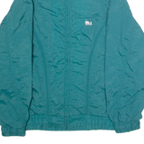 BALENO Mens Shell Jacket Green Nylon 90s S