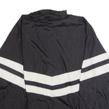 KAMPUS KOLORS Muskegon Fury Mens Wax Jacket Black Nylon 90s Striped 2XL