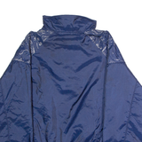 OUTBROOK Womens Shell Jacket Blue Nylon 90s L