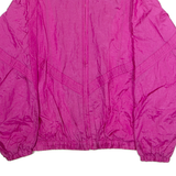 PACIFIC TRAIL COUNTRY CLUB Mens Shell Jacket Pink Nylon 90s Hooded XL