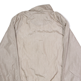 HABAND Womens Shell Jacket Silver Nylon 90s M