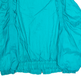 LAURA KATHERINE Womens Shell Jacket Green Nylon 90s L