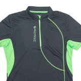 STOKE Cycling Womens Jersey Black 1/4 Zip M