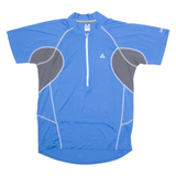 DARE2B Cycling Mens Jersey Blue 1/4 Zip L
