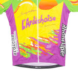 GSG Cycling Mens Jersey Yellow 1/4 Zip M