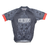 COCONUT Cycling Mens Jersey Black 1/4 Zip L