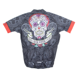 COCONUT Cycling Mens Jersey Black 1/4 Zip L