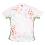 LOFFLER Cycling Womens Jersey White 1/4 Zip M