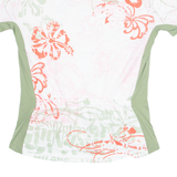 LOFFLER Cycling Womens Jersey White 1/4 Zip M