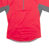 THE NORTH FACE Cycling Mens Jersey Red 1/4 Zip M