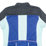 CRIVIT Cycling Womens Jersey Blue 1/4 Zip L