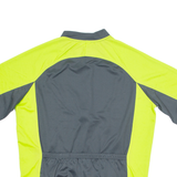 Cycling Mens Jersey Grey 1/2 Zip M
