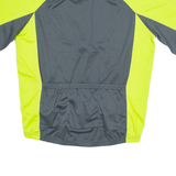 Cycling Mens Jersey Grey 1/2 Zip M