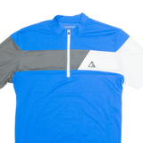 CROSSWAVE Cycling Mens Jersey Blue 1/4 Zip XL