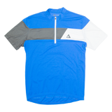 CROSSWAVE Cycling Mens Jersey Blue 1/4 Zip XL