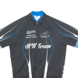 INVERSE Cycling Mens Jersey Black 1/4 Zip L