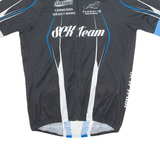 INVERSE Cycling Mens Jersey Black 1/4 Zip L