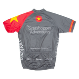 FORZ Cycling Mens Jersey Grey 1/4 Zip L