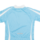 BRUNEX Cycling Mens Jersey Blue 1/4 Zip L