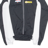 BICIMANIA Cycling Mens Jersey Black Long Sleeve 1/4 Zip XL