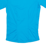 BTWIN Cycling Mens Jersey Blue 1/4 Zip M