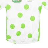 OWAYO Cycling Mens Jersey White 1/4 Zip L