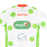 OWAYO Cycling Mens Jersey White 1/4 Zip L