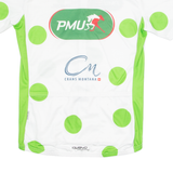 OWAYO Cycling Mens Jersey White 1/4 Zip L