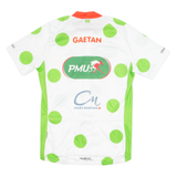 OWAYO Cycling Mens Jersey White 1/4 Zip L