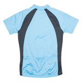 CRANE Cycling Mens Jersey Blue 1/4 Zip S